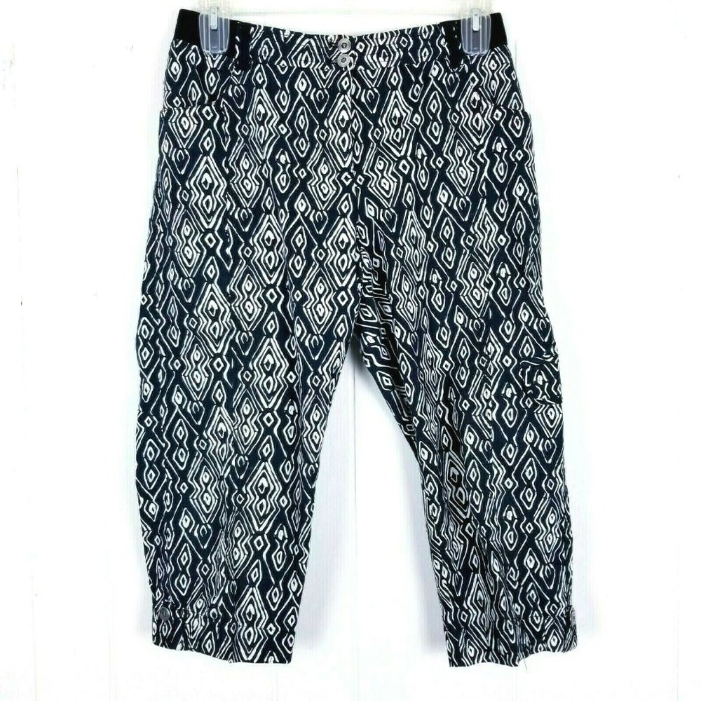Chicos Cropped Pants Women Size 0.5 Small